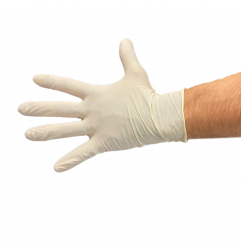 Gants en Latex non poudrés - Boîte de 100